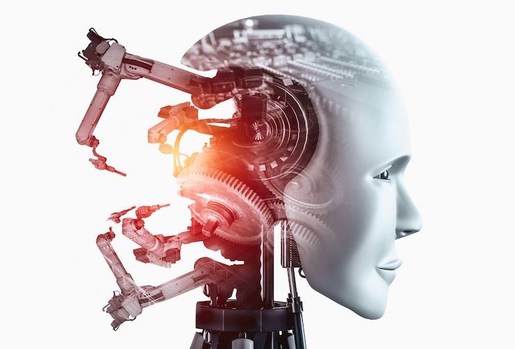 Predictive analytics visualization showing future trends and forecasting models